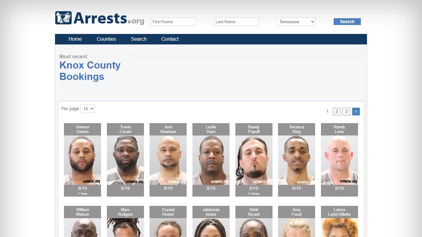 Knox County Arrests and Inmate Search